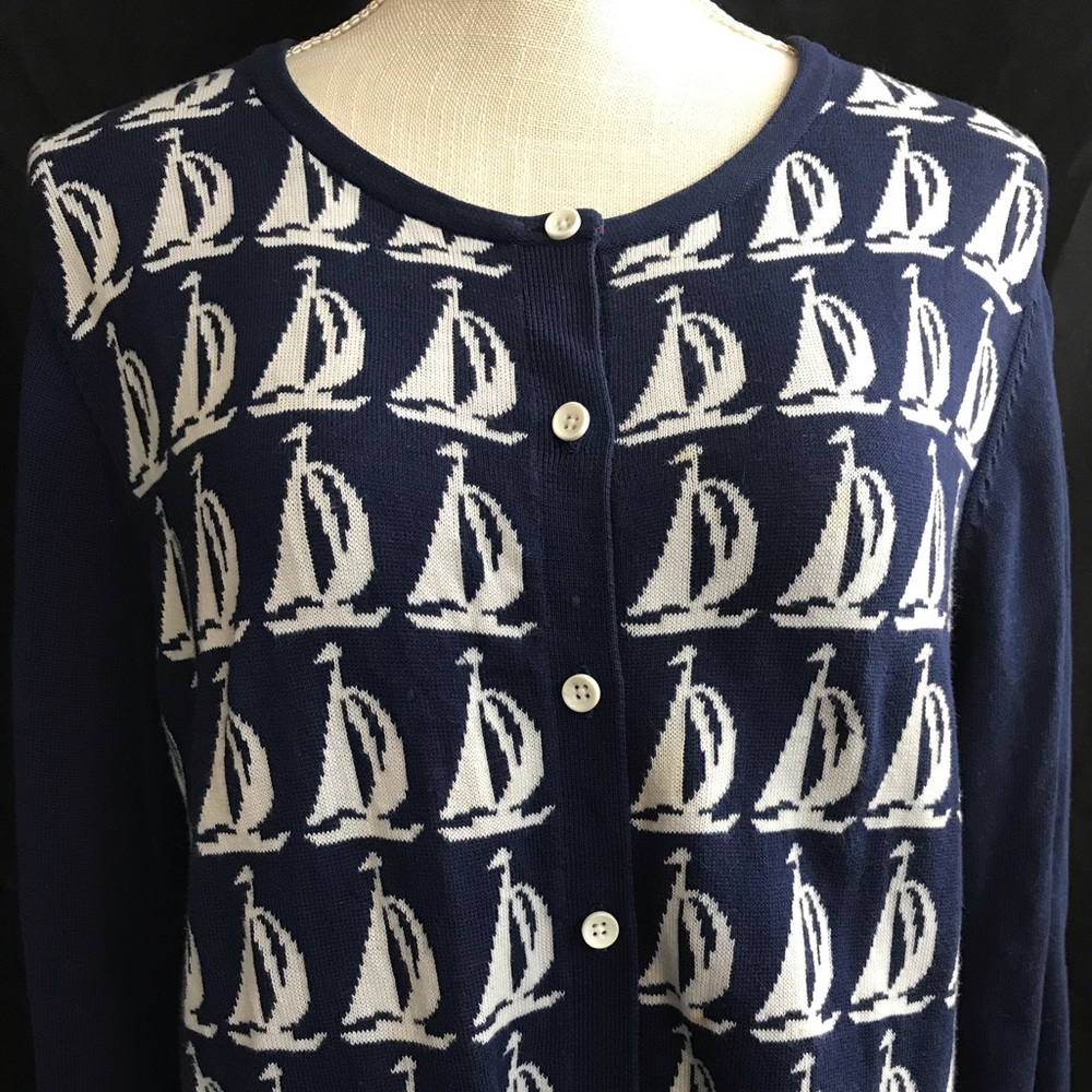 Nautical Cardigan